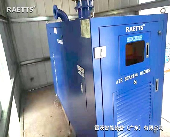 東方希望水泥廠脫硫使用1臺75KW空氣懸浮風機