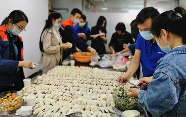 濃情冬至，其樂融融，銳天團隊與客戶共度佳節